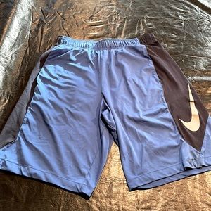 Men’s Nike Dri-Fit Royal blue and Navy shorts